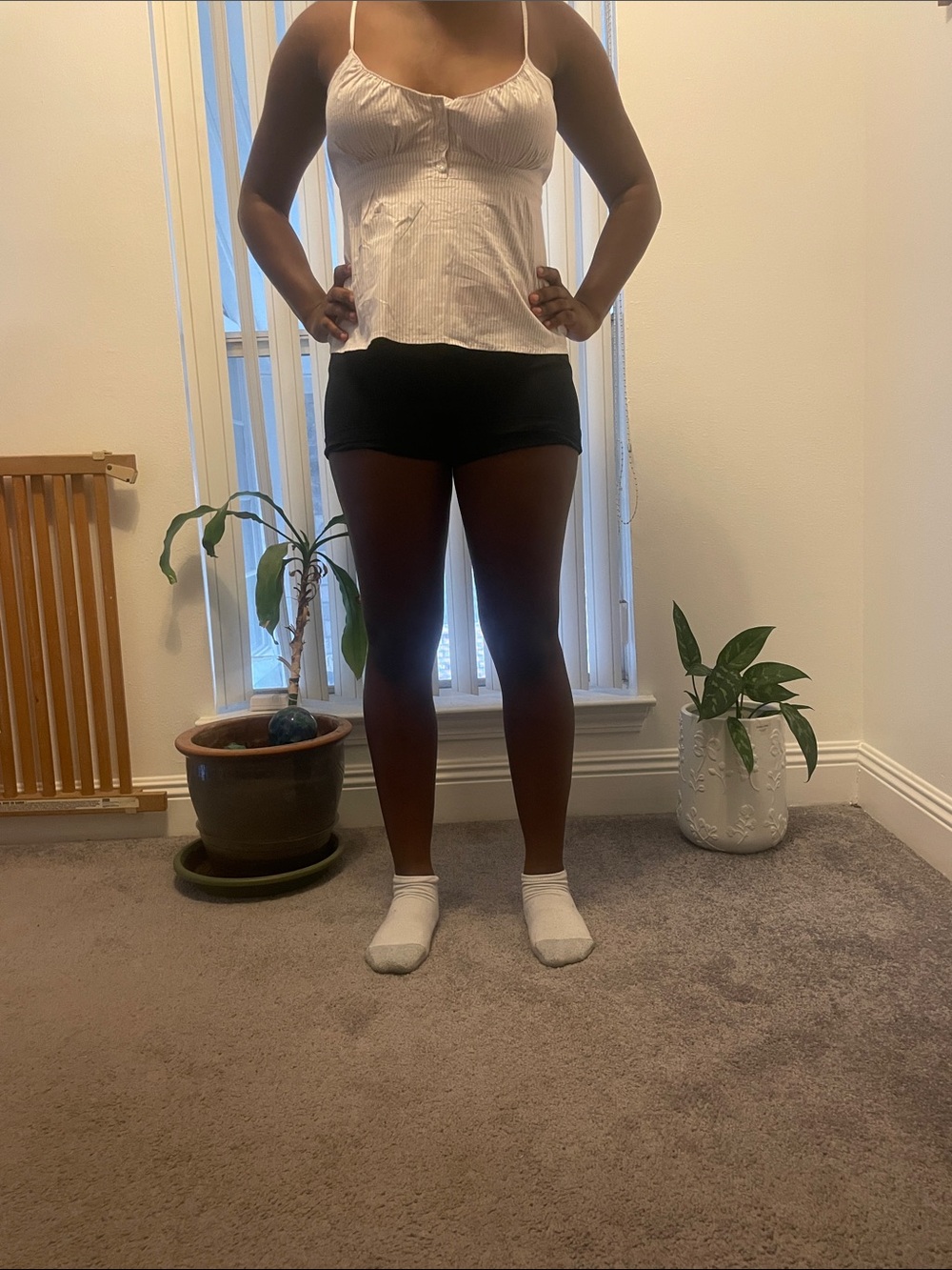 Women's Black Bike Shorts - Stretchy Everyday Activewear